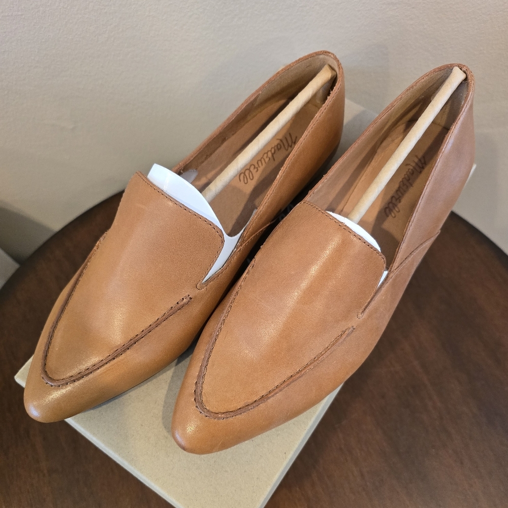 Madewell - Frances Skimmer in Leather - Size 8
